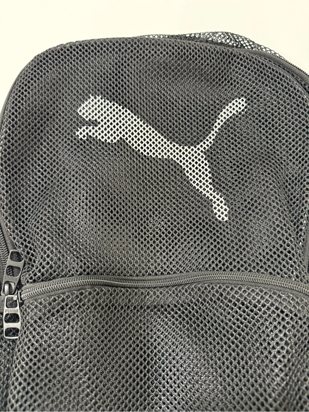 NWT PUMA Evercat Emulator Mesh Backpack - Black/White